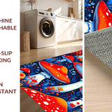 Lively Retro Color Block(Red)