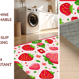 Charming Pastel Strawberry Motif(Pink)