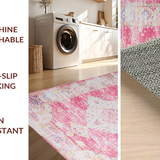 Gently Worn Timeless Geometric Style(Pink)