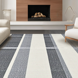 Minimalist Wide Stripe Coastal Theme(Gray)