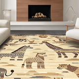 Reversible Nature Inspired Baby Mat(Beige)