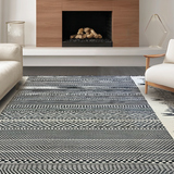 Elegant Two Tone Trellis Design(Black)