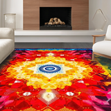 Enchanting Rainbow Energy Flow Design(Red)