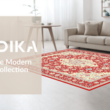 Lively Rustic Charm with Texture(Red)