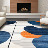Chic Minimalist Geometric Aesthetic(Blue)