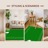 Fresh Minimalist Greenfield Baseball Look(Green)