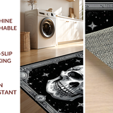 Eerie Black Witchcraft Motif(White)