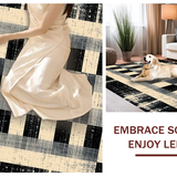 Chic Monochrome Tiled Elegance(Beige)