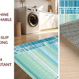 Charming Shell Inspired Plush Mat(Blue)