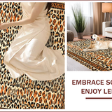 Vivid Contemporary Wild Motif(Brown)