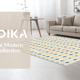 Rustic Colorful Cosmic Geometry(Beige)