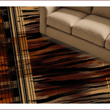 Ultra Soft Area Rug, Non Slip, Stain Resistant, Washable Area Rugs for Living Room, Bedroom, Wildlife-Inspired Luxurious Aesthetic(Brown)