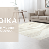 Stylish Contemporary Linear Flow(Beige)