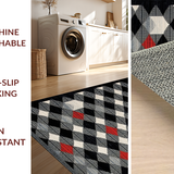 Elegant Striped Patterned Composition(Black)