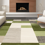 Chic Abstract Block(Green)