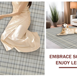 Fresh Urban Abstract Checkered Look(Beige)