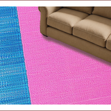 Ultra Soft Area Rug, Non Slip, Stain Resistant, Washable Area Rugs for Living Room, Bedroom, Distressed Floral Oushak(Blue)