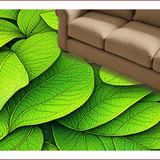 Ultra Soft Area Rug, Non Slip, Stain Resistant, Washable Area Rugs for Living Room, Bedroom, Botanical Green Monstera Leaf Bathroom Non Slip Rug(Green)