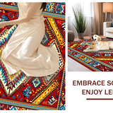 Unique Bright Geometric Arrangement(Red)