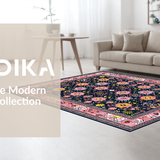 Whimsical Modern Tiled Composition(Blue)