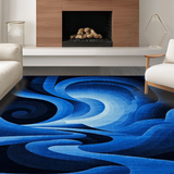 Dynamic Vortex Illusion(Blue)