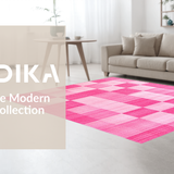 Contemporary Vibrant Gridded Aesthetic(Pink)