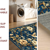 Charming Earthy Floral Delight(Blue)