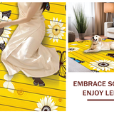 Sunny Floral Rustic Appeal(Yellow)