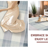 Contemporary Monochrome Diamond Design(Gray)