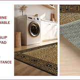 Ultra Soft Area Rug, Non Slip, Stain Resistant, Washable Area Rugs for Living Room, Bedroom, Luxurious Soft Textured Animal Aesthetic(Beige)