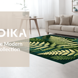 Contemporary Symmetrical Diamond Design(Green)