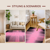 Sleek Modern Linear Design(Pink)