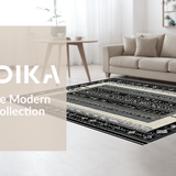 Artful Distressed Patterned Masterpiece(Gray)