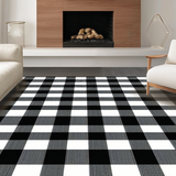 Timeless Farmhouse Inspired Checkerboard Look(Black)