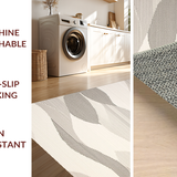 Elegant Creamy Abstract Waves(Beige)