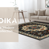 Eclectic Earth Tone Medallion(Blue)