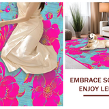 Bold Fluffy Modernist Decor(Blue)