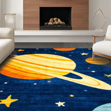 Celestial Colorful Planetary Motif(Blue)