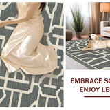 Chic Geometric Trellis Aesthetic(Gray)