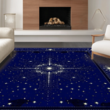 Elegant Shaggy Visual Appeal(Blue)