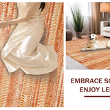 Charming Rustic Braided Composition(Beige)