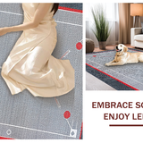 Cheerful Round with Athletic Motif(Gray)