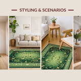 Cozy Rustic Leafy Impression(Green)