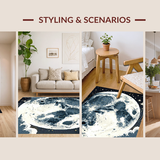 Cozy Multi Tonal Moon Shapes(Gray)