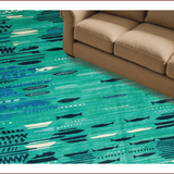 Whimsical Aquatic Humor Motif(Blue)
