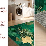 Luxurious Botanical Print Design(Green)