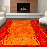 Lively Abstract Shapes Ensemble(Red)