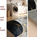 Chic Minimalist Gray Patterned Style(Black)