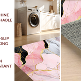Contemporary Abstract Pink Black(Pink)
