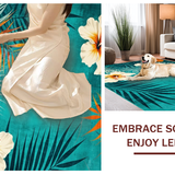 Lively Tropical Teal Design(Green)